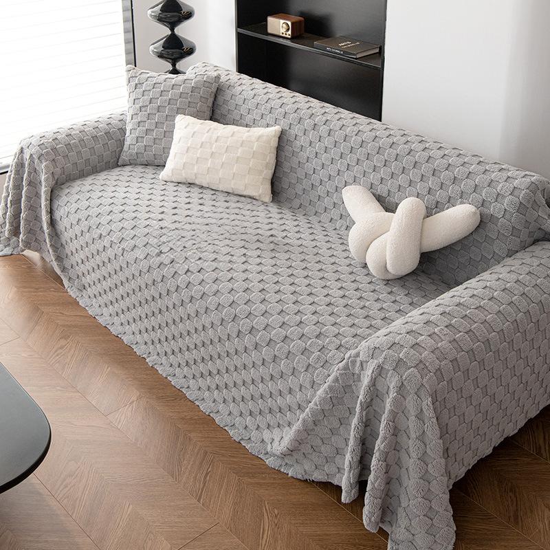

Осеннее и зимнее полотенце для дивана, полное покрытие, зимний плюшевый утолщенный нескользящий чехол для дивана, высококачественное нецарапающееся полотенце для дивана 180*130CM