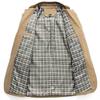 Spring and Autumn Men's Casual Middle-aged Jacket Men's Jacket Fashion Suit Collar Jacket Non-ironing Small Suit Men's