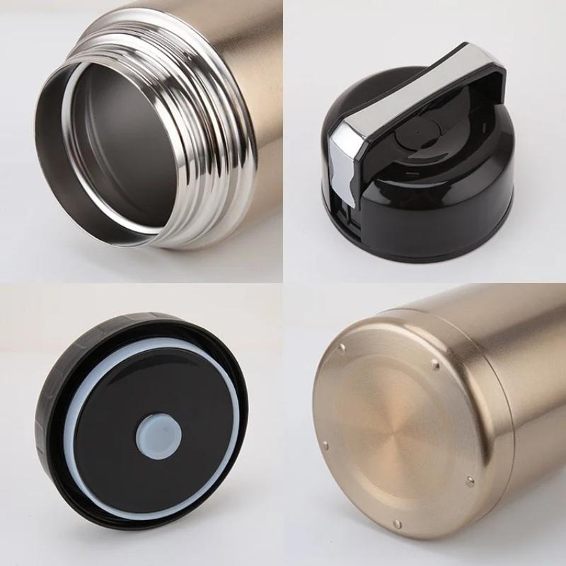 1Pc Large Capacity 800ML/1000ML Thermos Lunch Box Portable Stainless Steel Food Soup Containers Vacuum Flasks Thermocup