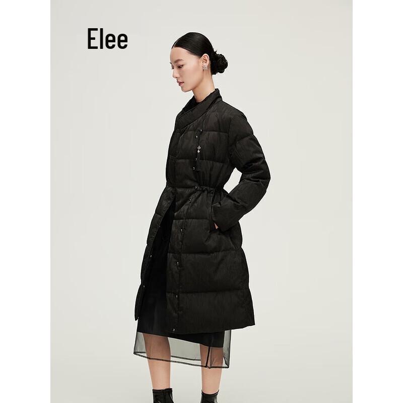 Ailaiyi 2025 Neue Damen Lang Daunenjacke im Chinesischen Stil