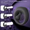 Vibrating Cock Ring with 360° Adjustable Beads Clitoral Stimulator,Penis Ring Vibrator Soft Material 8 Vibrations Penis Ring Adult Sex Toys