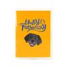 Unique 3D Father's Day Card Black3D Labrador Greeting Card Father's Day Greeting Card Graduation for Dog Enthusiasts