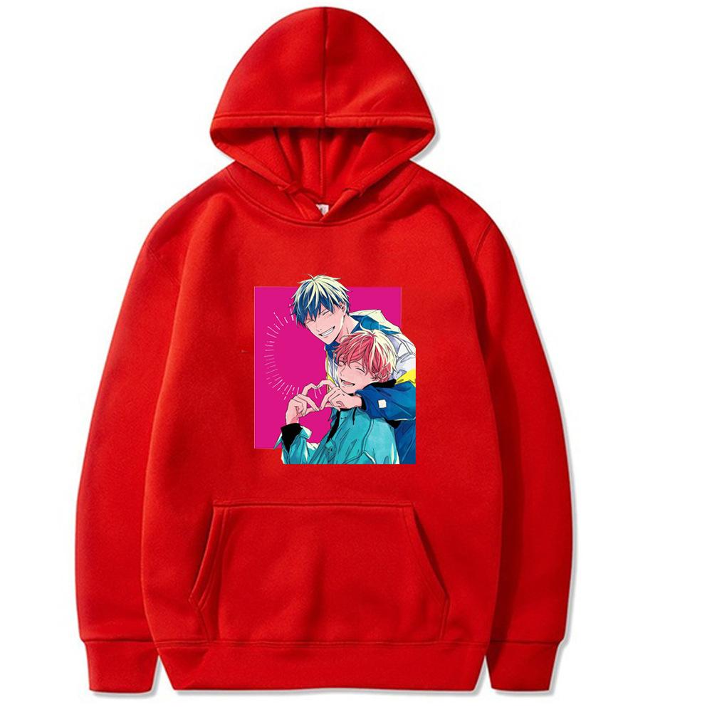 Banana Fish Autunm Winter Printed Men Hoodie Brand Hoody Y2K Clothes Vintage Fashion Casual Unisex Long Sleeve Pullovers