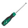 Double Purpose Screwdriver With Wire Stripping And Cable Winding Function Magnetic Tip For Electrical Maintenance