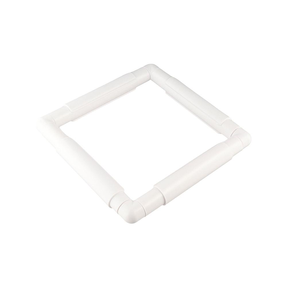 

Прямоугольная рамка для вышивания, пластиковые пяльцы для вышивки крестом, швейный инструмент, пяльцы для шитья 15x15cm