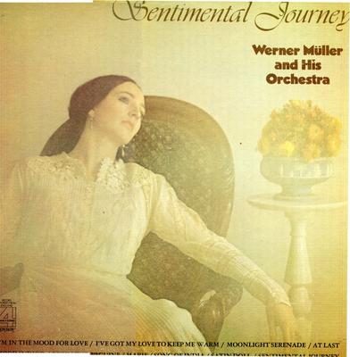 LP Record WERNER MULLER - Sentimental Journey SP44267 LONDON 1976 UK Jazz Used
