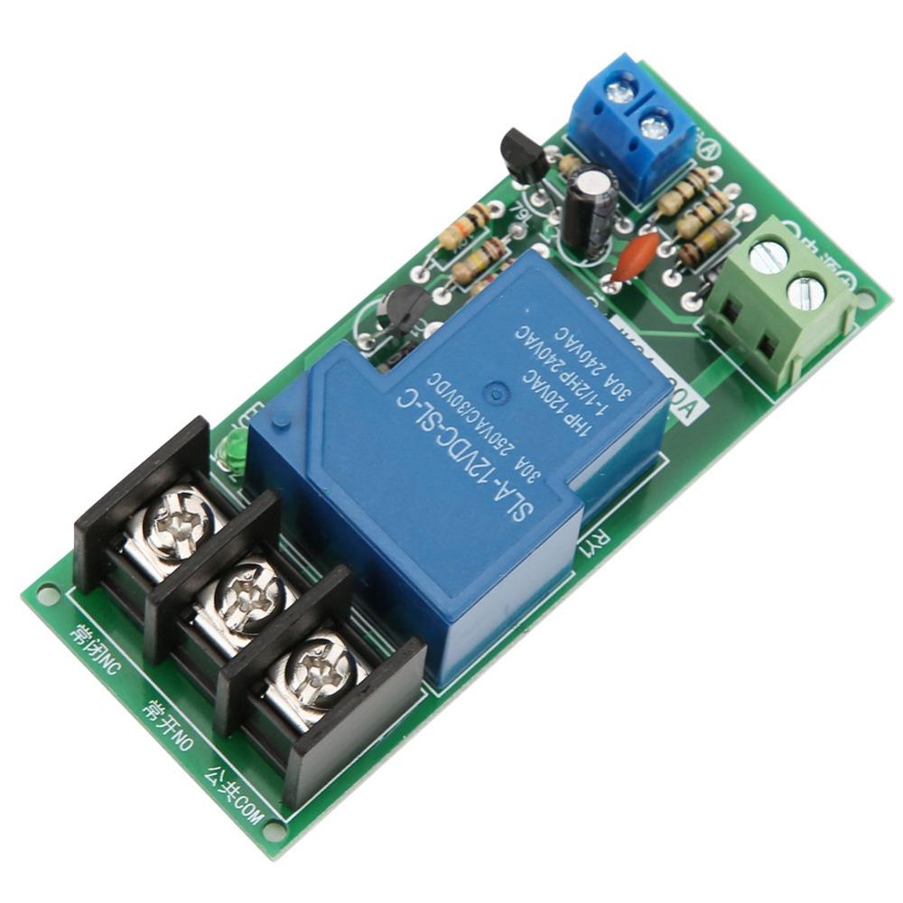 30A Load Timer Switch Module DC12V Timer Relay Module Adjustable Timer Module  Automation Systems