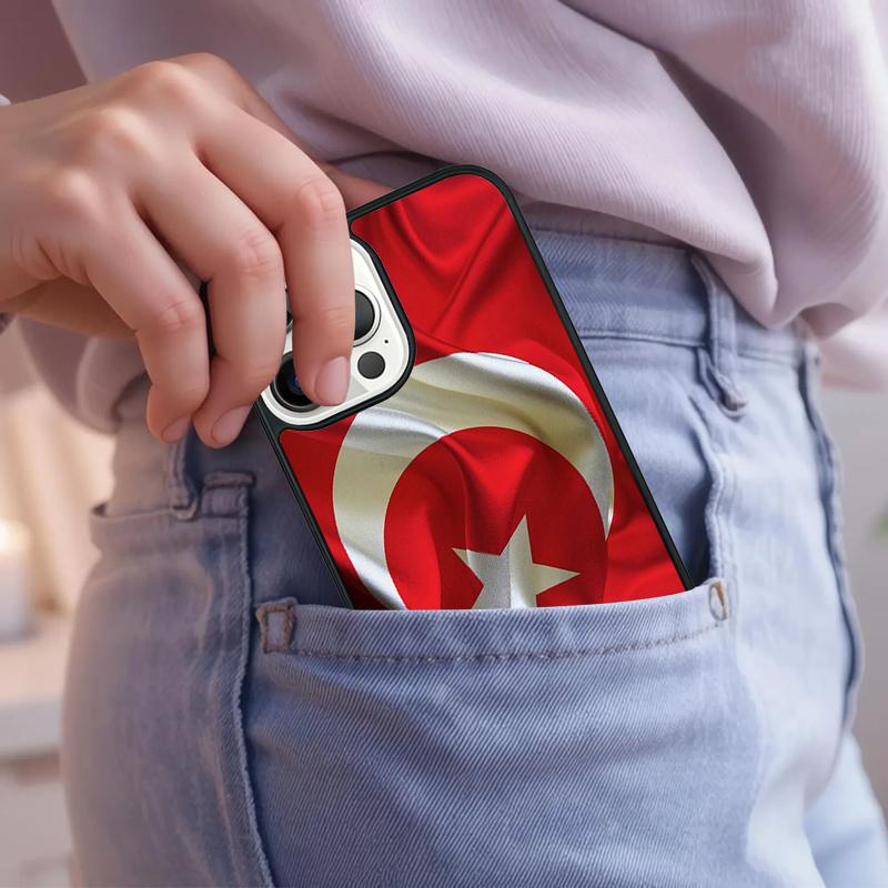 Republic Turkey Flag Ankara Phone Case For iPhone 17 Air 15 16e 14 13 Pro Max Coque 12 11 Pro Max PLUS cover