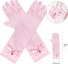 Princess Cosplay and Perfect for Princess Costume and Perfect Birthday Pink [koundeneko] 9-Piece Set Crown, Gloves, Wand, Ring, Necklace, Bracelet,