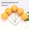 Cake Decoration Balls: Gold & Silver Spheres for Baking & Christmas Decor