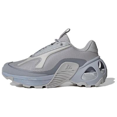 Edge Runner Wonder בד נוח עור סינתטי מונע החלקה עמיד נעלי ריצה קז'ואל בגזרה נמוכה יוניסקס סניקרס אפור כחול ID3663