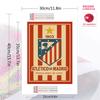 Atletico Madrid Football Crest 100% Round Full Drill 5D DIY Diamond Painting Embroidery Cross Stitch Rhinestone Decor