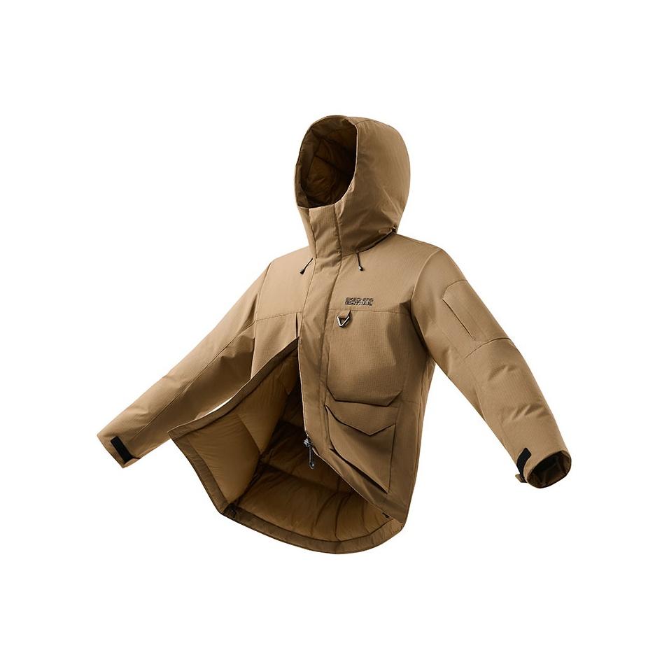 Skechers Water Resistant Warmth Locking Windproof Short Hooded Loose Fashionable Parka Unisex Outerwear P425U001-04PB S