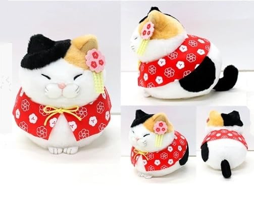 

Amuse Local Higemanju ST Hannari Misama Plush Toy, Height approx. 14cm 703921