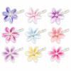 10Pcs Multicolor Duckbill Hair Clip Orchid Floral Hair Clip Gifts Side Bangs Clip  Hair Accessory