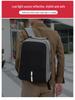Men's Anti-Theft Fashion Backpack with USB, Multi-Capacity Design, Perfect for Business and Students