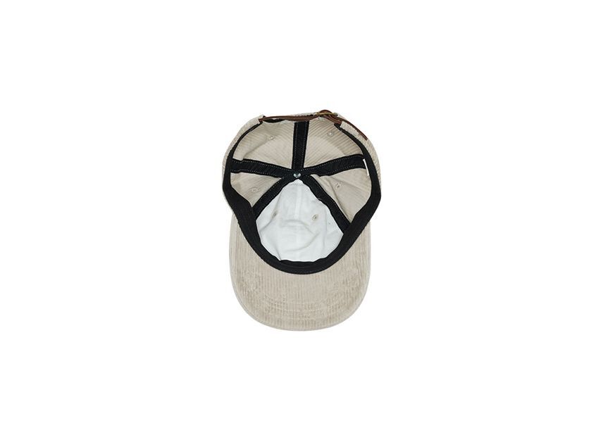 Supreme Corduroy S Logo 6-Panel Stone