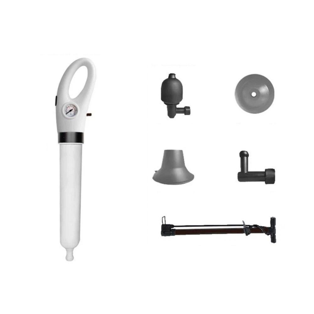 

Pipe Plunger Sewer Pipe Unblocker High Pressure Sewer Dredging Device Kitchen Sink Set 1