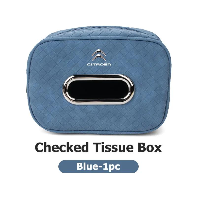 Car Tissue Box Center Console Armrest Backseat With Fix Strap For Citroen Grand Berlingo Jumper Celysee Xsara Picasso Aircross aik256