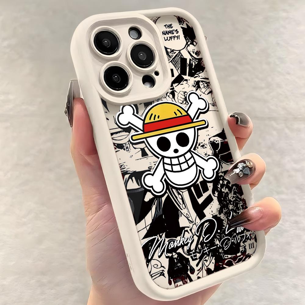 

Ones Pieces Luffys Zoros Phone Case for iPhone 17e 17 16e 16 15 14 13 12 11 Air Pro Max Mini XR XS X 7 8 6 6s Plus Soft TPU iPhone 11