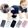 2 Pairs Soft Elastic Youngsters & Youngsters Knee and Elbow Support Pads - Anti-Slip, Breathable Knit Design for Youngsters Learning To Walk