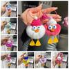 Plush Pendant Rex Rabbit Hair Ball Keychain Duckling  Durable   Bag Pendant
