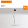 Nordische Minimalistische Hanglamp - Moderne Slaapkamer/Nachtkastlamp, Creatief Langwerpig Ontwerp, Enkele Lamp voor Restaurant of Bar Balie