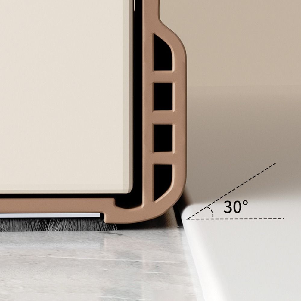 Windproof Dustproof Door Bottom Seal Strip Under Door Draft Stopper  Door Thickness 3.5-5cm