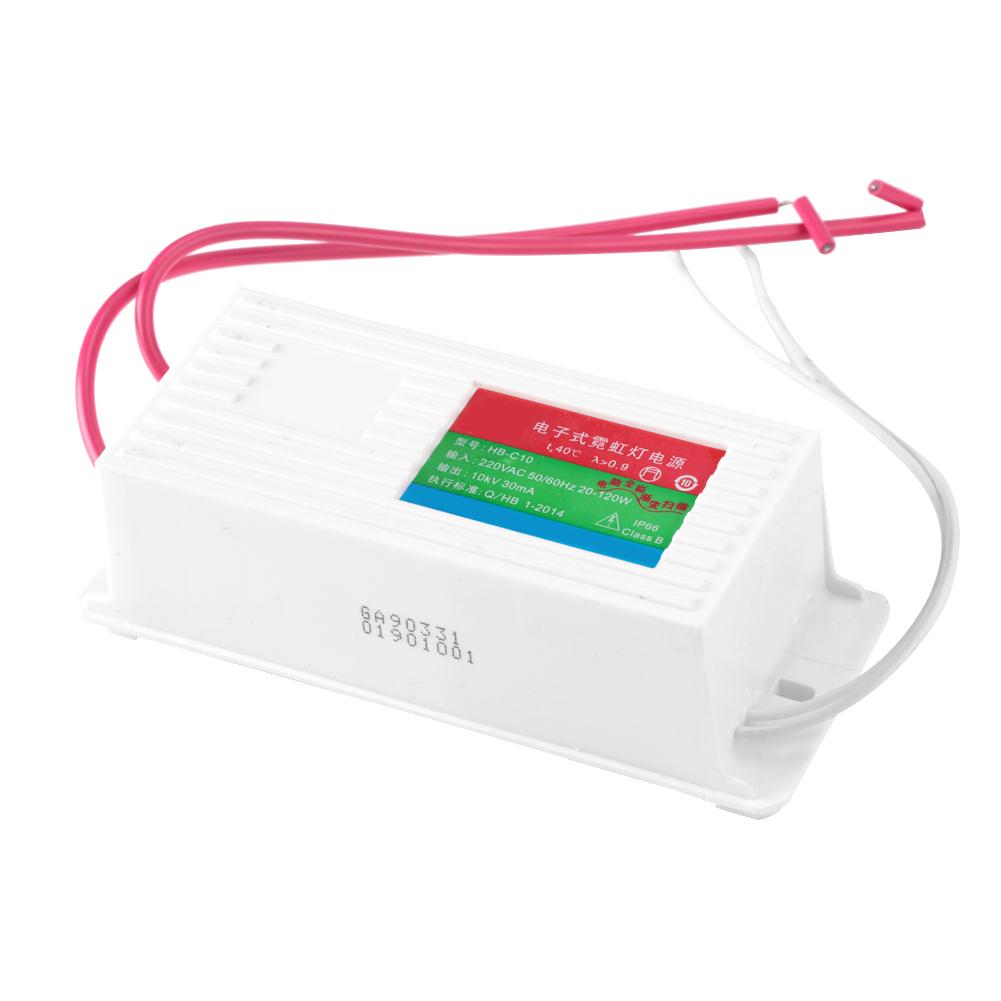 Neon Electronic Transformer 10KVAC 30mA Load 4 10m Neon Sign Power Supply Rectifier