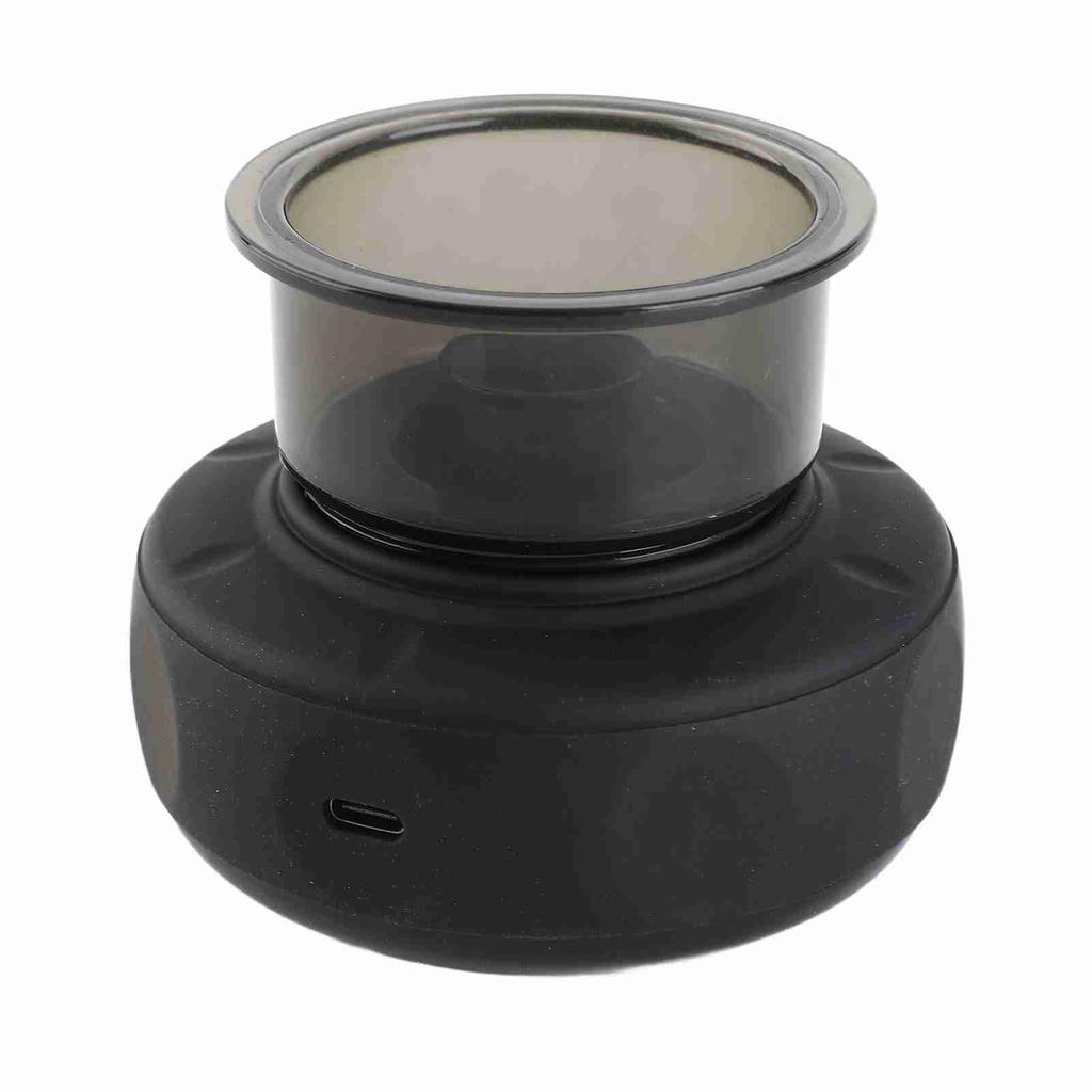 Electric Cupping Therapy Massager Negative Pressure 6 Gears Hot Compress Gua Sha Massage Machine Black