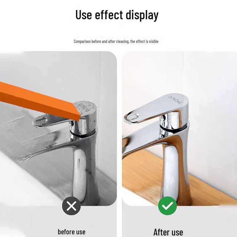 Entkalkungsradierer aus Edelstahl - Rost- und Wasserfleckenentferner