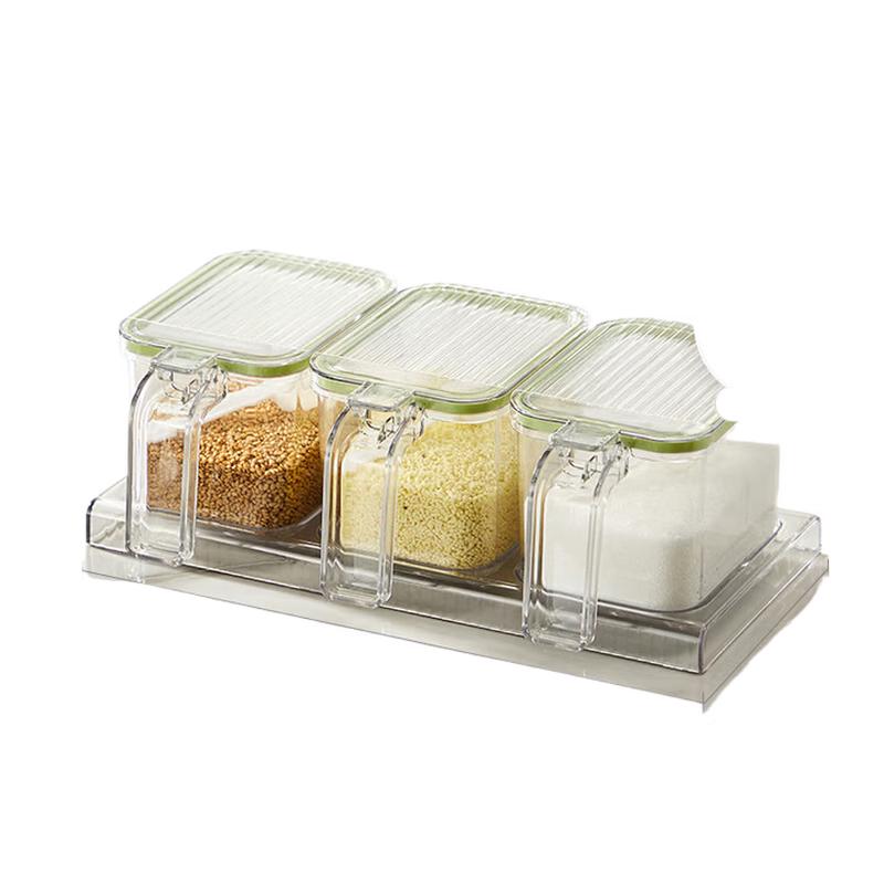 

Wei Mu Ke Sealed Handle Spice Jar Set