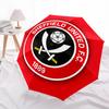 Sheffield United FC, 1889 Automatic Opening and Closing, 8 rib Structure Portable Umbrella, Suitable for Men and Women in All Seasons  Perfe