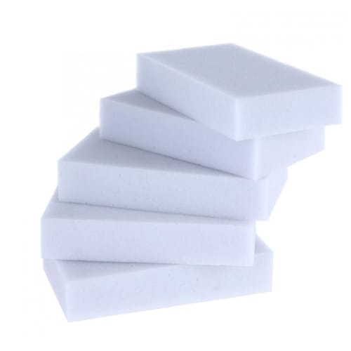 Magic Cleaning Sponge Pack, 100 Magic Eraser Sponges, Melamine Foam Cleaning Pads, Eraser Sponges for Full Bathroom and Kitchen Floors, Baseboards, an