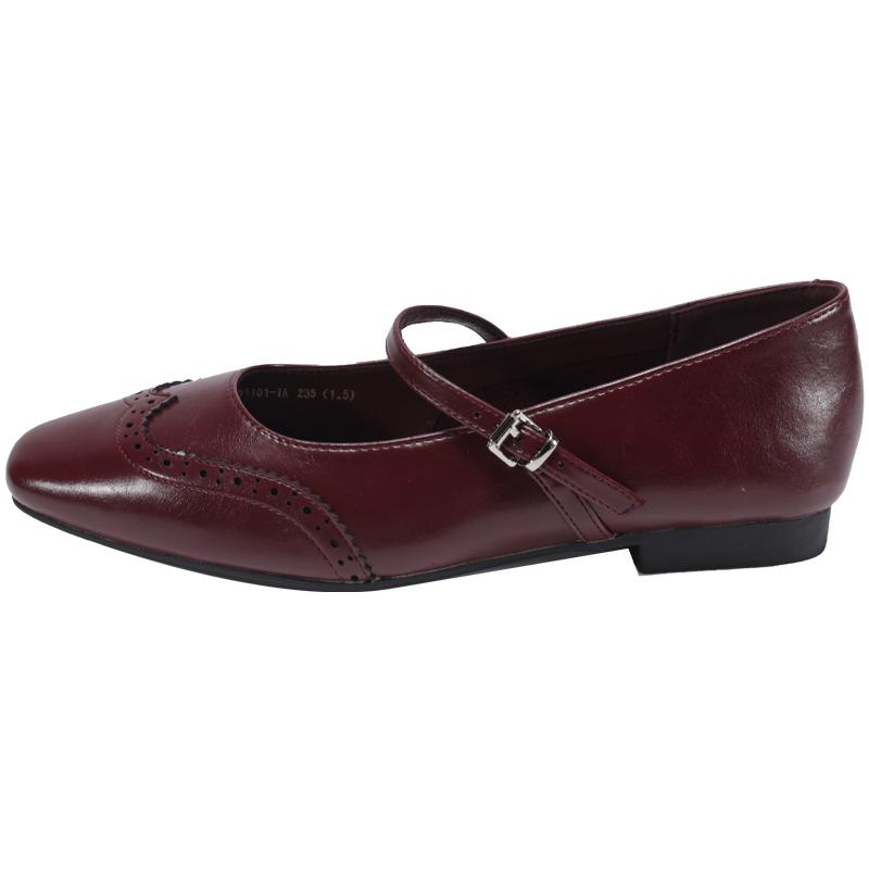 Women's Retro Style Spring Summer 2025 New Arrival Flat Heeled Mary Jane Shoes French Square Head Shallow Couple Women's Shoes