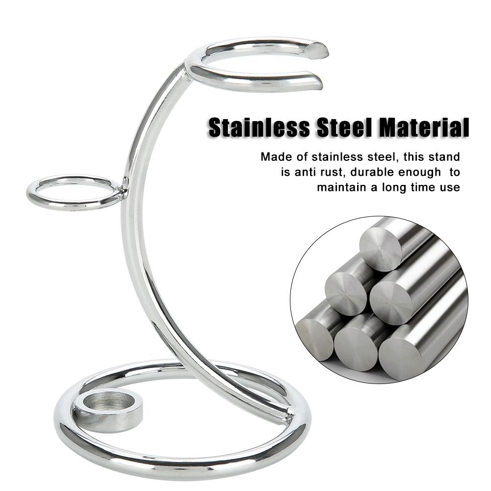 Men s Shave Tool Kit 2 IN 1 Portable Curved Shaving Brush Manual Razor Stand Holder