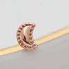 [1+1] 14K Gold Filled Pin Rose Moon Piercing (Single Side Sold)