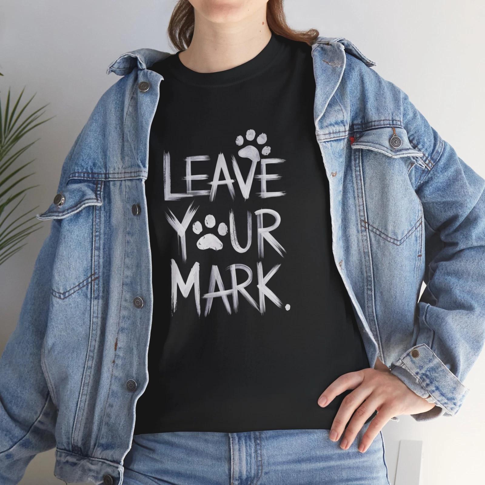 Therian Shirt Therian Leave Your Mark - Therian Gift - Otherkin Shirt 2XL