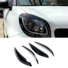 Voor Mercedes-Benz Smart 453 2015 2016 2017 2018 2019 2020 Koplamp Wenkbrauw Ooglid Trim Lamp Cover Sticker Auto Accessoires