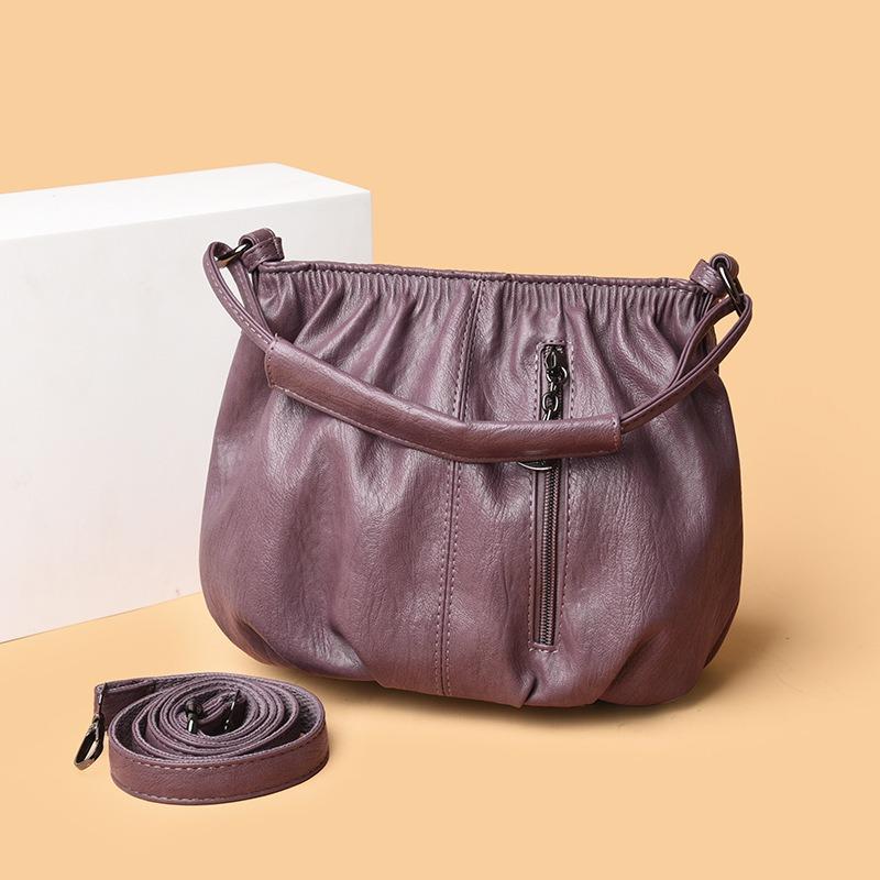 Small Bag Fashionable Texture Simple New Trendy Messenger Bag Shoulder Bag Casual Bag Armpit Bag