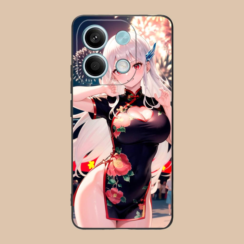 

Чехол для телефона Mato seihei no slave Uzen Kyouka для Xiaomi 15 14 13 12 Mi 11 T Ultra Lite Pro S X 5G Цветная печать Чехол Чехол Xiaomi 11T Pro
