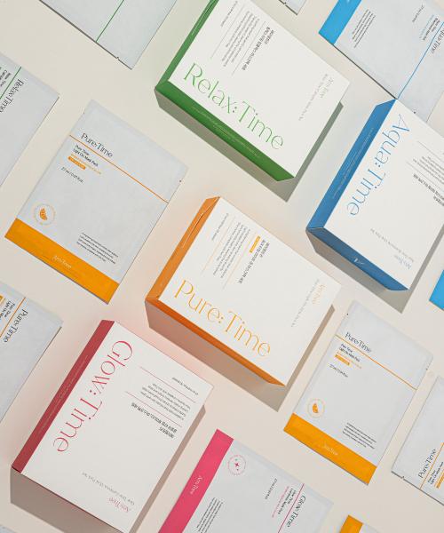 AM Tree High-Moisture Essence Balance Sheet Mask (10 Sheets, 4 Types) Aqua Time Waterbomb Mask Pack 10 Sheets