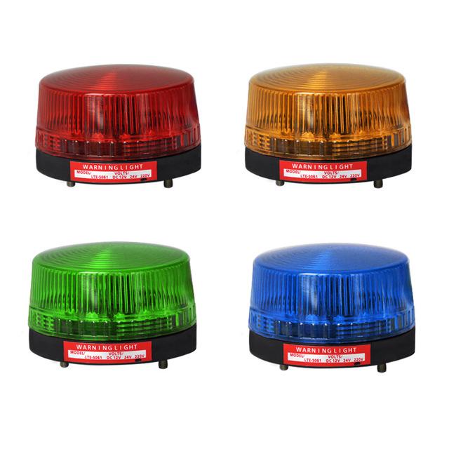 Security Flashing Alarm Light Strobe Warning Waterproof 12V Indicator LED Lamp CSAL-01