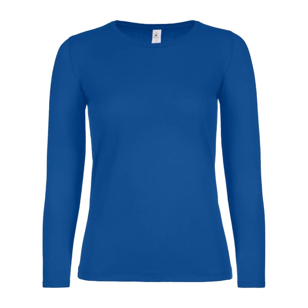 B&C Womens/Ladies #E150 Long-Sleeved T-Shirt