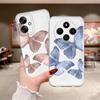 Printed Butterfly Soft Phone Cover Case for Xiaomi Poco X3 Pro X3 NFC