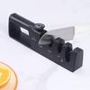 Adjustable Manual Knife Sharpener, Diamond Abrasive Quick Kitchen Blade Sharpening Tool
