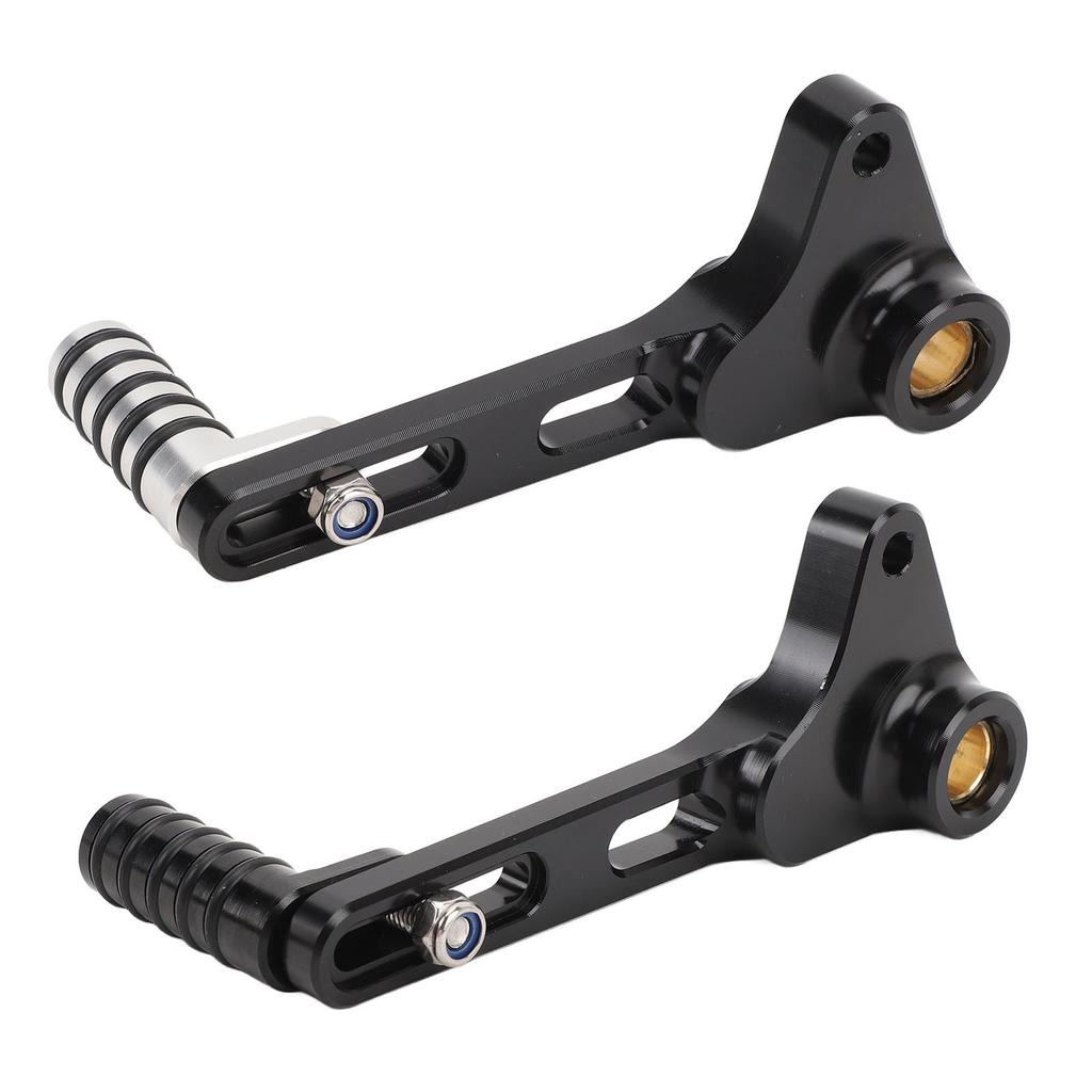 Motorcycle Gear Shift Lever Aluminum Alloy Anti Slip Enhanced Grip Sturdy Shifter Foot Peg for Monst