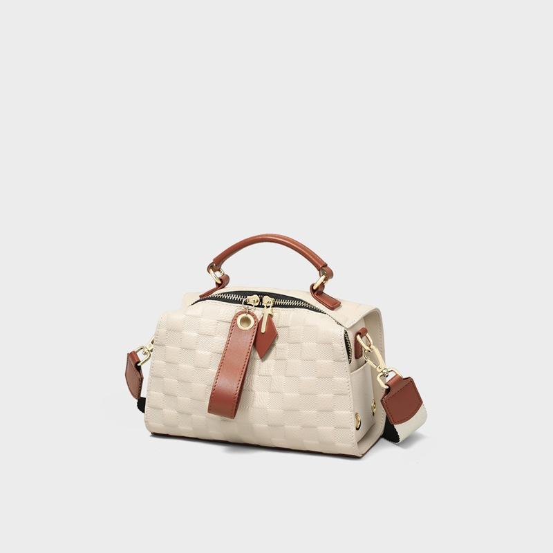 Women's Bag 2025 New Autumn/Winter Crossbody Small Bag Genuine Leather Women's Bag High-End Handbag Niche Design Pillow Bag