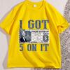Food Stamp T Shirt I Got 5 on It Retro TShirt Funny Saying Tshirt Hustle Unisex Tee Short Sleeve Male Tees