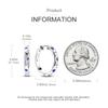 925 Silver Hoop Earrings for Woman Pendientes Zircon Heart Shape Star Eardrop Original Earring Fashion Jewelry